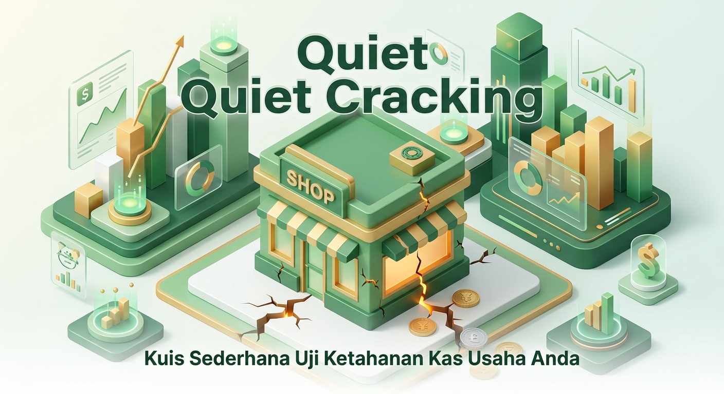Menavigasi Fenomena "Quiet Cracking" Bisnis: Kuis Sederhana Uji Ketahanan Kas Usaha Anda