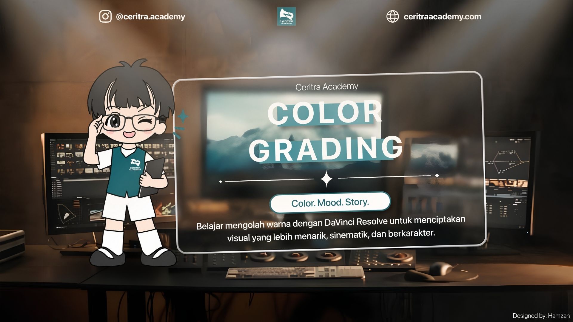 Kursus Pelatihan Color Grading dengan DaVinci Resolve